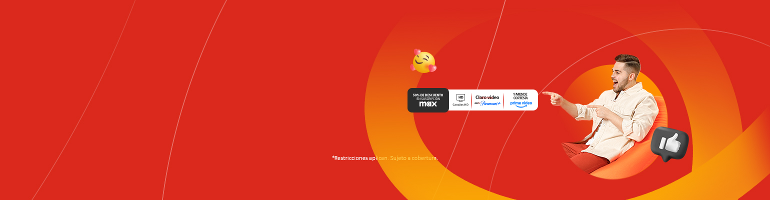 Internet + Llamadas + Claro TV+ Internet + Llamadas + Claro TV+